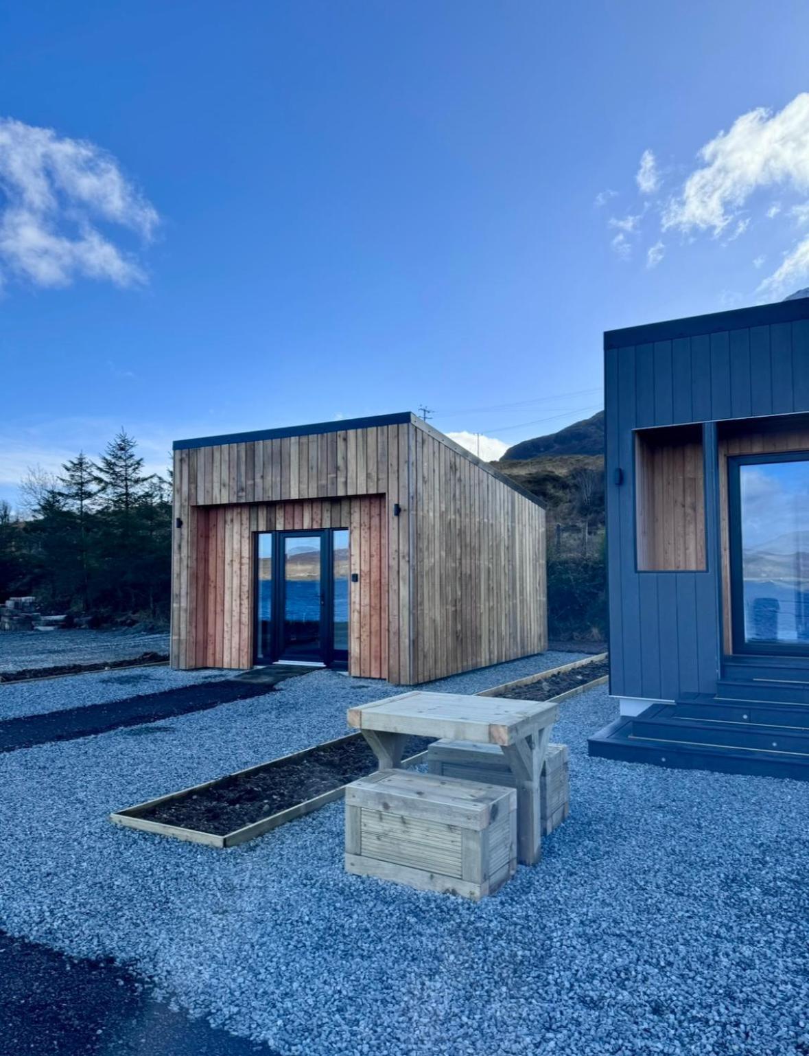Angusfield Cabins Sconser Esterno foto